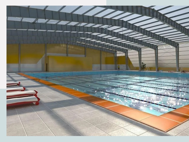 Строительство крытых бассейнов в Лесосибирске