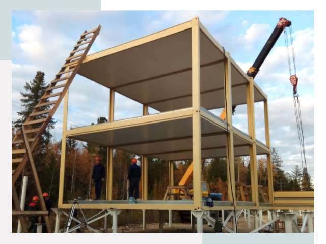 Строительство модульных здания Лесосибирск