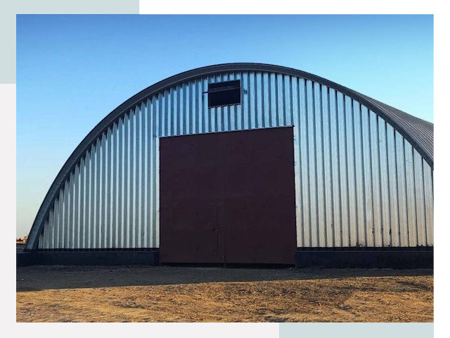 Арочные ангары в Лесосибирске