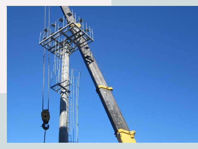 Монтаж осветительных мачт в Лесосибирск от 625 руб.