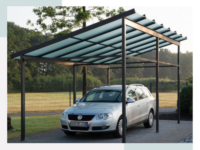 Навесы для автомобилей в Лесосибирске