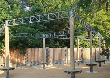 Терраса из металлоконструкций под ключ, проектирование, изготовление и монтаж от СтальСтрой-Лсс